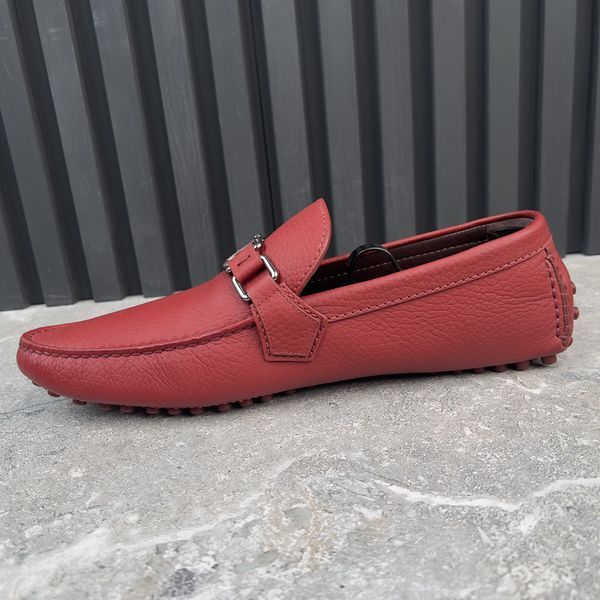 Hockenheim Moccasins Red Leather