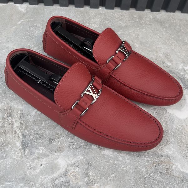 Hockenheim Moccasins Red Leather