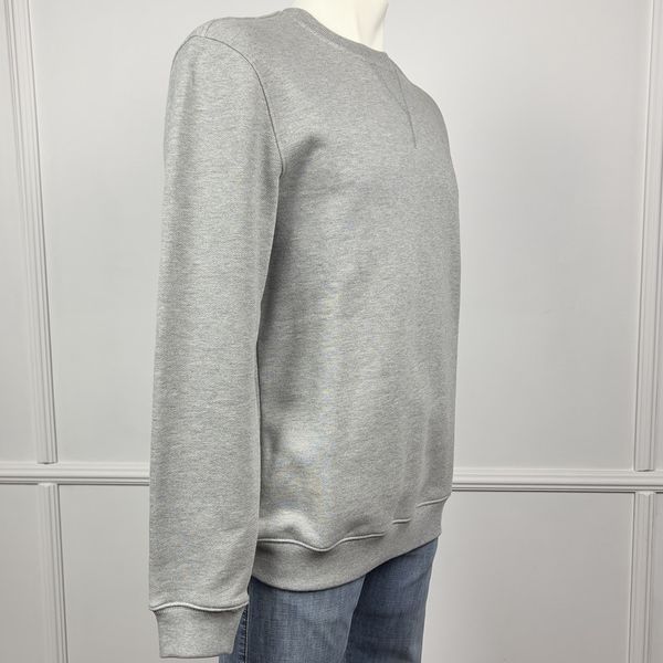 Sweatshirt Light Gray Cotton Crew Neck