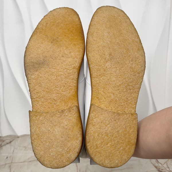 Desert Boots White Leather