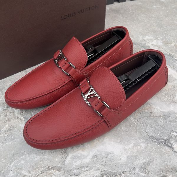 Hockenheim Moccasins Red Leather