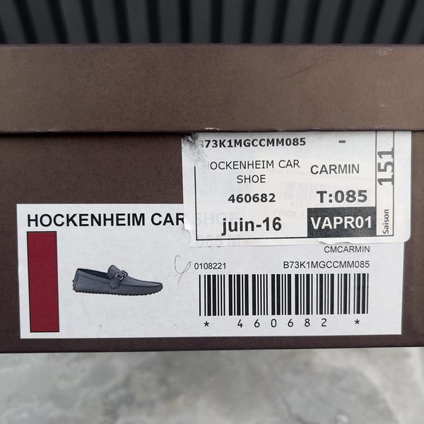 Hockenheim Moccasins Red Leather