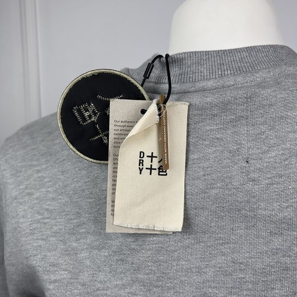 Sweatshirt Light Gray Cotton Crew Neck