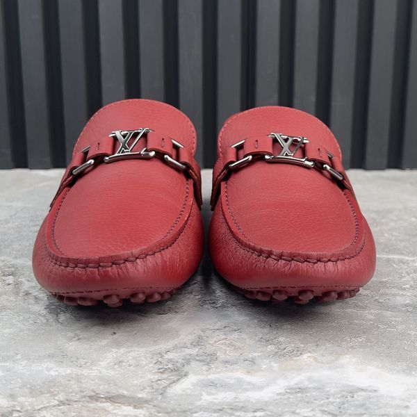 Hockenheim Moccasins Red Leather