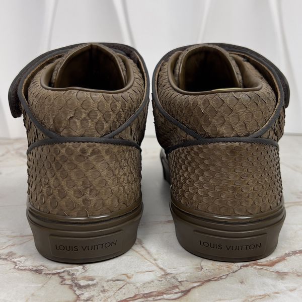 Acapulco Sneaker Trainer Python Leather Brown