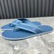 Louis Vuitton Waterfront Sandals Logo Flip-Flop Blue Rubber
