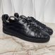 Frontrow Sneakers Crocodile Embossed Leather