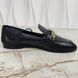 Upper Case Flat Loafers Black Leather