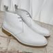Desert Boots White Leather