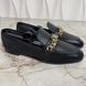 Upper Case Flat Loafers Black Leather