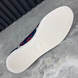 Appolo Graffiti Low Top Sneakers Blue Leather