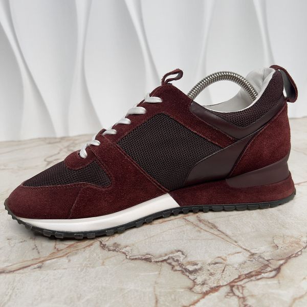 Run Away Sneaker Burgundy Suede