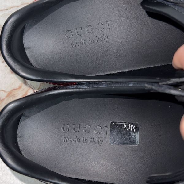 Ace Web Supreme Sneakers Gray Leather