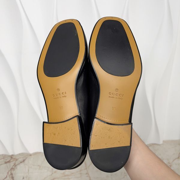 Brixton Horsebit Loafers Black Leather