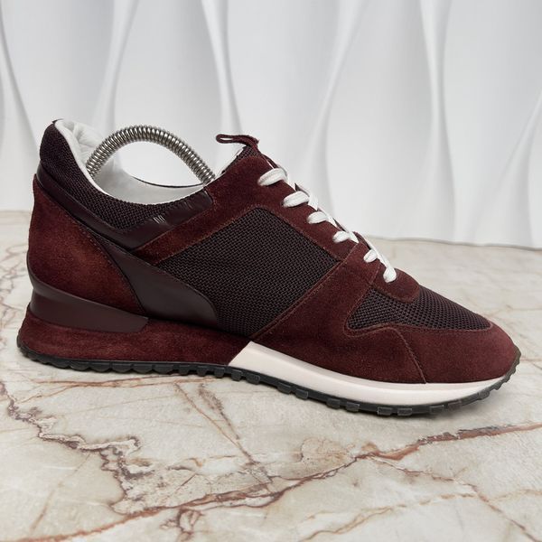 Run Away Sneaker Burgundy Suede