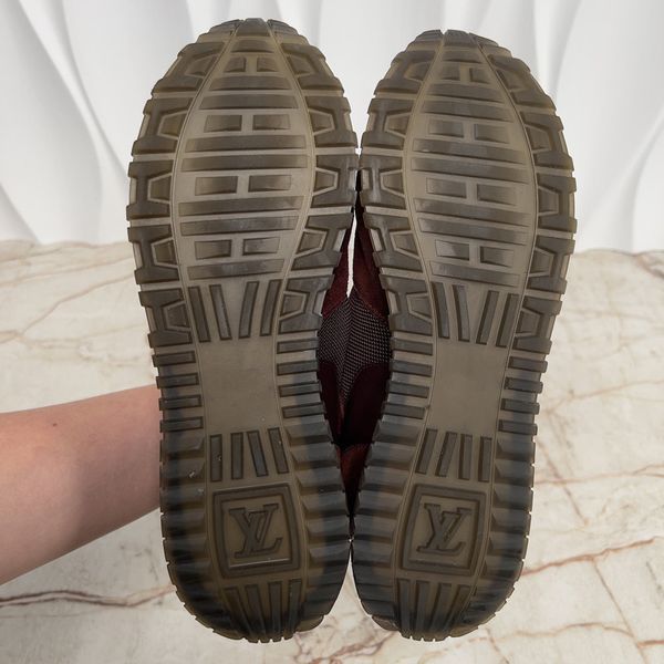 Run Away Sneaker Burgundy Suede