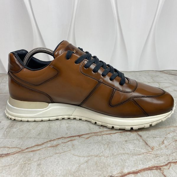 Run Away Sneakers Brown Patina Leather