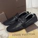 Hockenheim Damier Infini Moccasin Black Leather