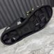 Studded Buckle Strap Sandals Black Rubber