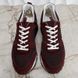Run Away Sneaker Burgundy Suede