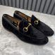 Jordaan Loafers Monogram Black Velour