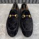 Jordaan Loafers Monogram Black Velour