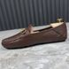 Hebron Horsebit Driving Moccasin Brown Grain Leather