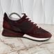 Run Away Sneaker Burgundy Suede