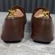 Hebron Horsebit Driving Moccasin Brown Grain Leather