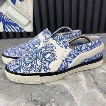 Twister Rope Sneakers Blue Textile