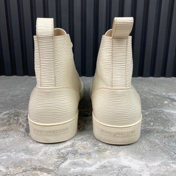 Martch Up High Sneakers Ivory Leather