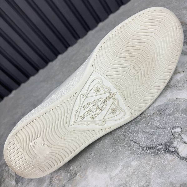 Ace Tennis Sneakers White Leather