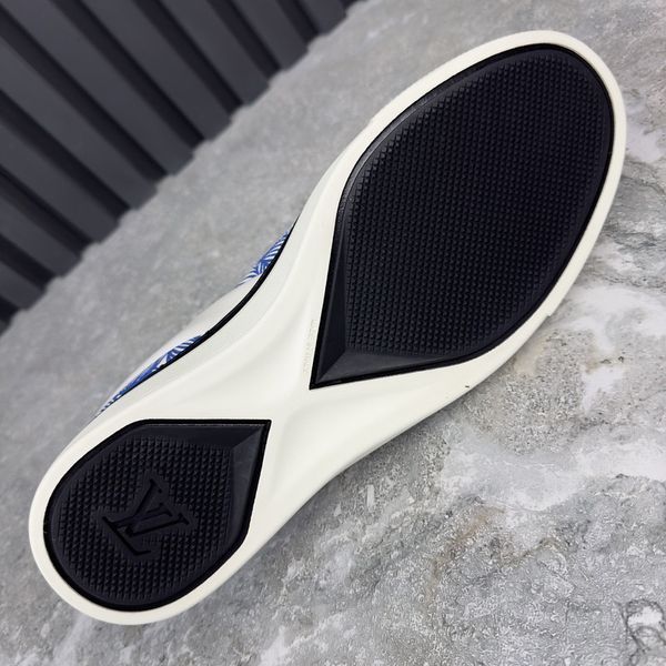 Twister Rope Sneakers Blue Textile