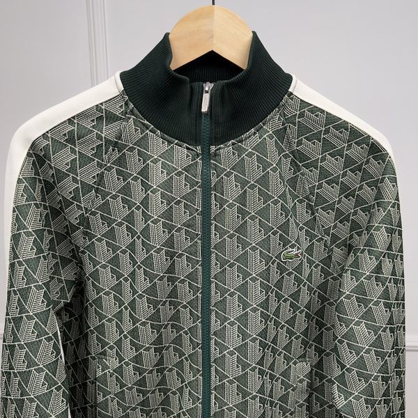 Live Regular Fit Jacquard Monogram Green/Sinople Trackuit