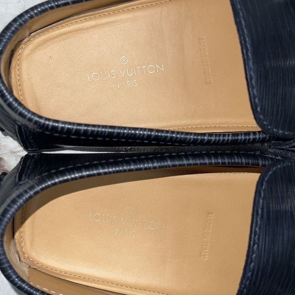 Hockenheim Driving Moccasin Blue Epi Leather