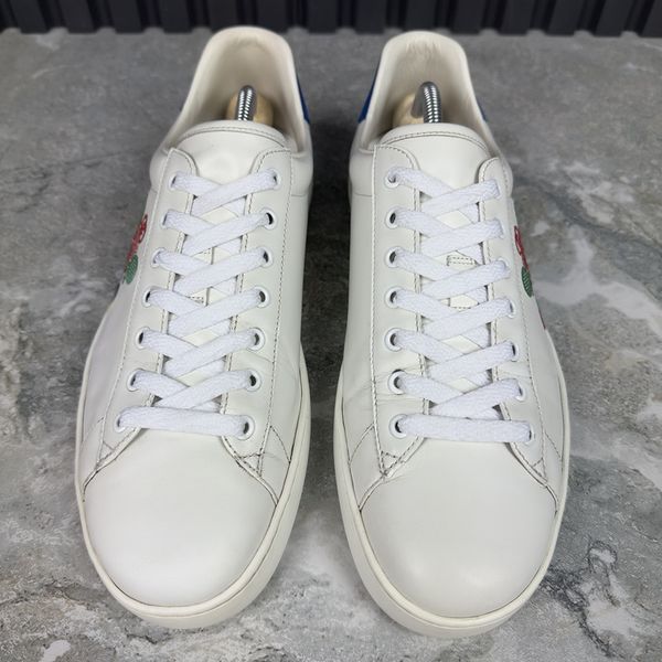 Ace Tennis Sneakers White Leather