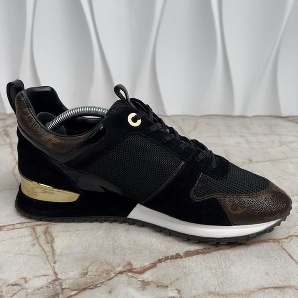 Run Away Monogram Canvas Sneaker Black Mesh