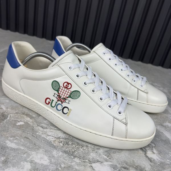 Ace Tennis Sneakers White Leather