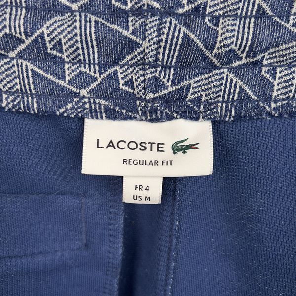 Lacoste Paris Regular Fit Monogram Zip-Up Navy Blue Trackuit