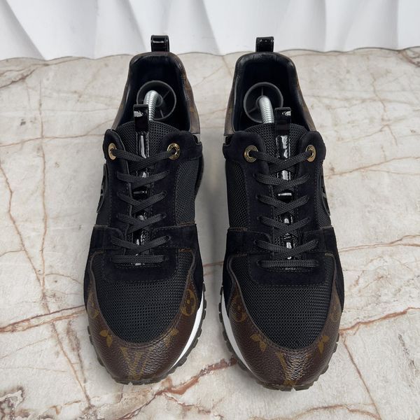 Run Away Monogram Canvas Sneaker Black Mesh