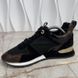 Run Away Monogram Canvas Sneaker Black Mesh