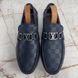 Hockenheim moccasins blue damier leather
