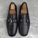 Monte Carlo Moccasins Black Leather