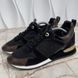 Run Away Monogram Canvas Sneaker Black Mesh
