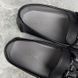 Monte Carlo Moccasins Black Leather