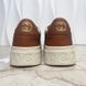 Chunky GG Embossed Monogram Sneaker Brown Leather
