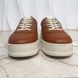 Chunky GG Embossed Monogram Sneaker Brown Leather
