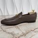 Jordaan Horsebit Print 100th Anniversary Loafers Brown Leather