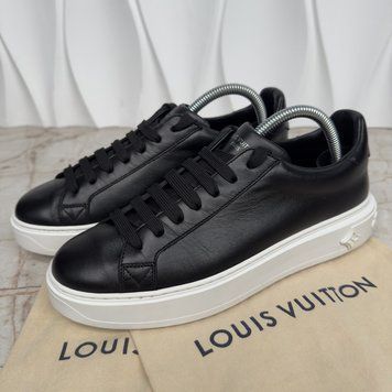 Time Out Sneakers Black Leather
