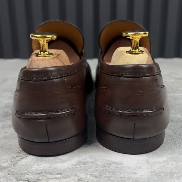 Horsebit Jordaan Loafers Patina Brown Leather